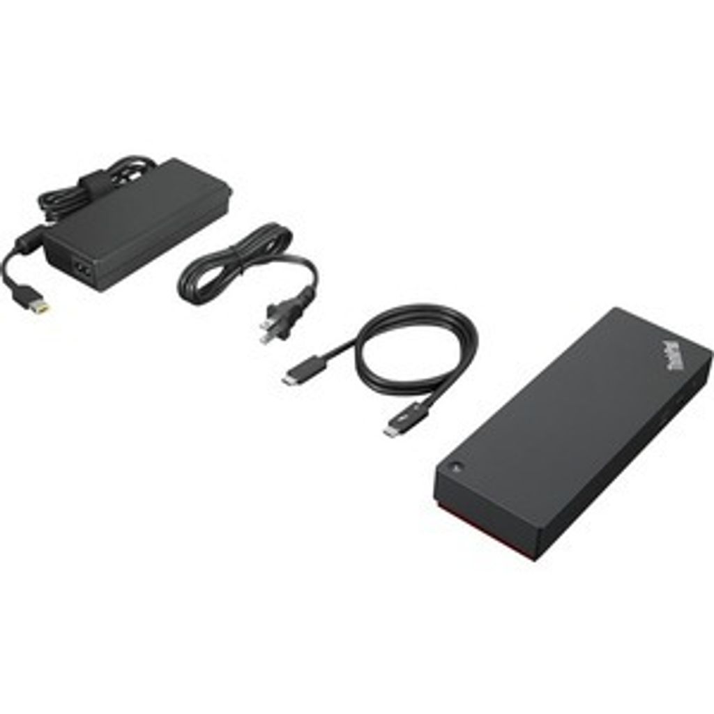 Lenovo ThinkPad Universal Thunderbolt 4 Dock - Dockingstation - Thunderbolt 4 - HDMI, 2 x DP - 1GbE - 135 Watt - für ThinkPad E14 Gen 4, L13 Yoga ...