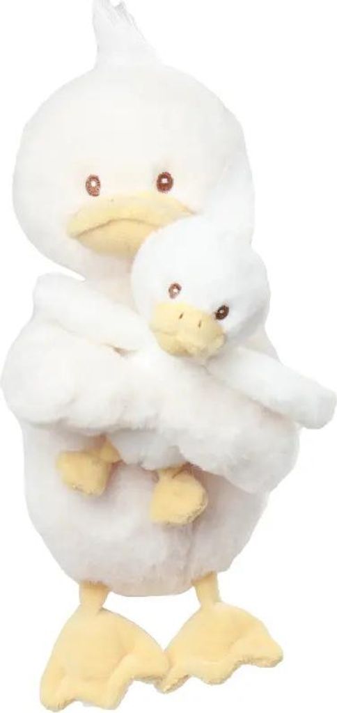 Bukowski Ente Quack mit Baby 25 cm Plüschente Produktbild 