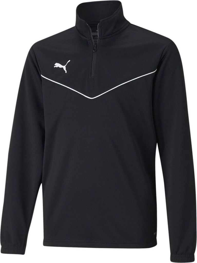 Puma Teamrise Halbreißverschluss-sweatshirt Schwarz M Mann Produktbild 3