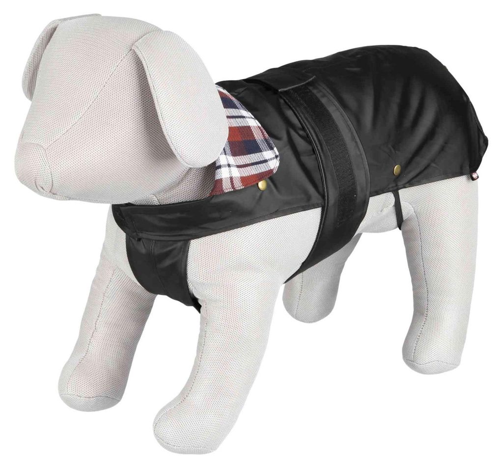 TRIXIE 30501, Hund, Mantel, S, Schwarz, Nylon, Einfarbig Produktbild 