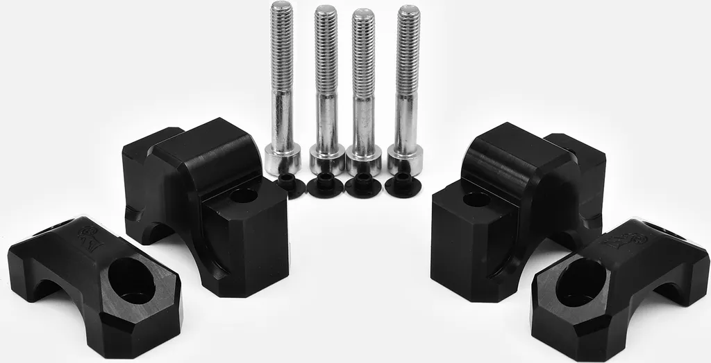 Riser Manubrio 30mm ZIEGER Nero per Ténéré 700: Guida l'Avventura