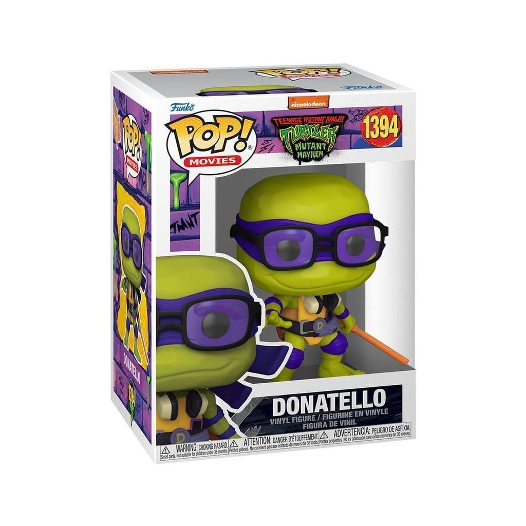 Teenage Mutant Ninja Turtles Mutant Mayhem - Donatello 1394 - Funko Pop! Vinyl Figur