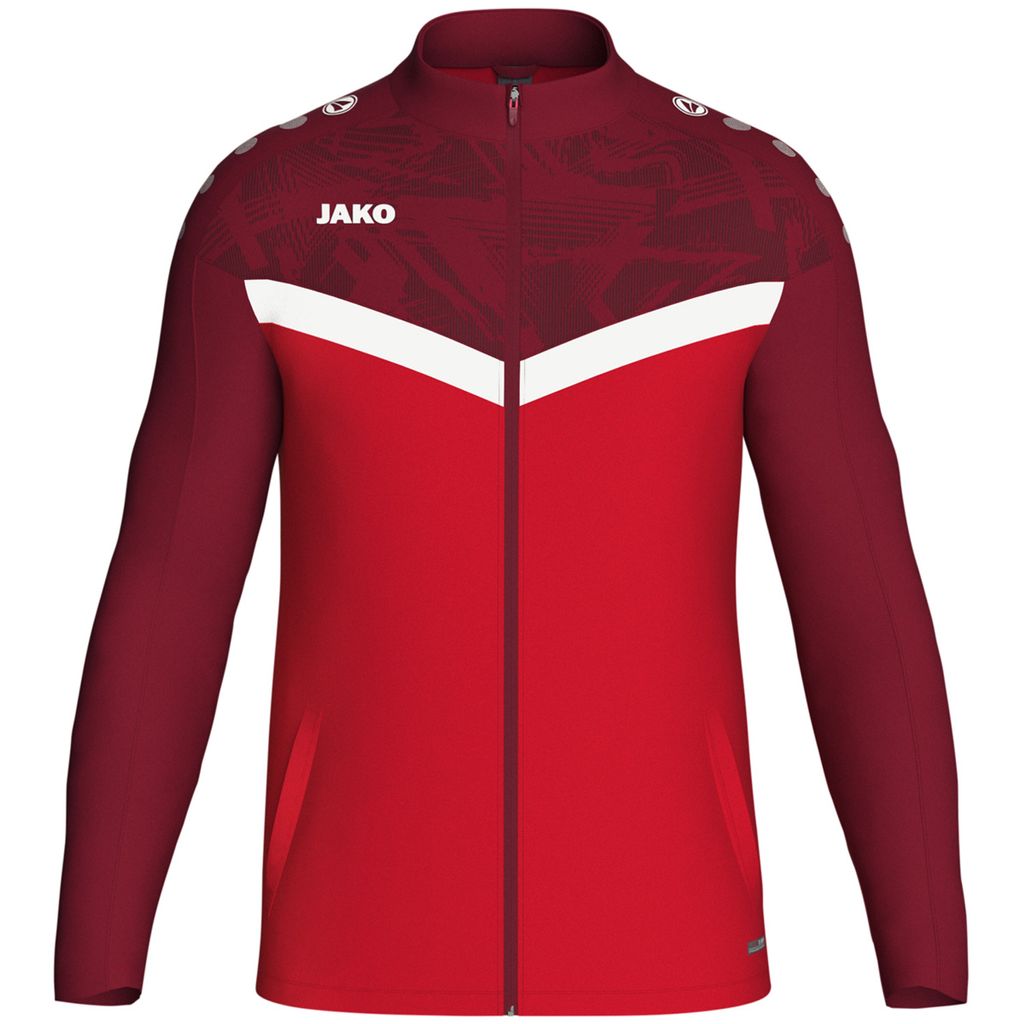 Jako Polyesterjacke Iconic rot/weinrot rot/weinrot 152