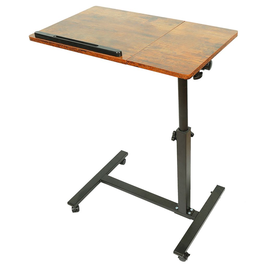 Laptoptisch Notebooktisch Computertisch mit Rollen Produktbild 1