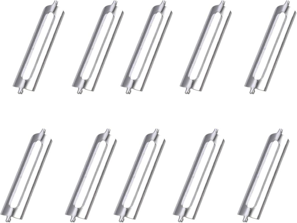 10 Stück Sparschäler,fürTupperware,Ersatzteile,Ersatzklingen,Schälmesser,Blade,Sharp,Spargelschäler,Krabbenschäler Messerklingen,Orangenschä...