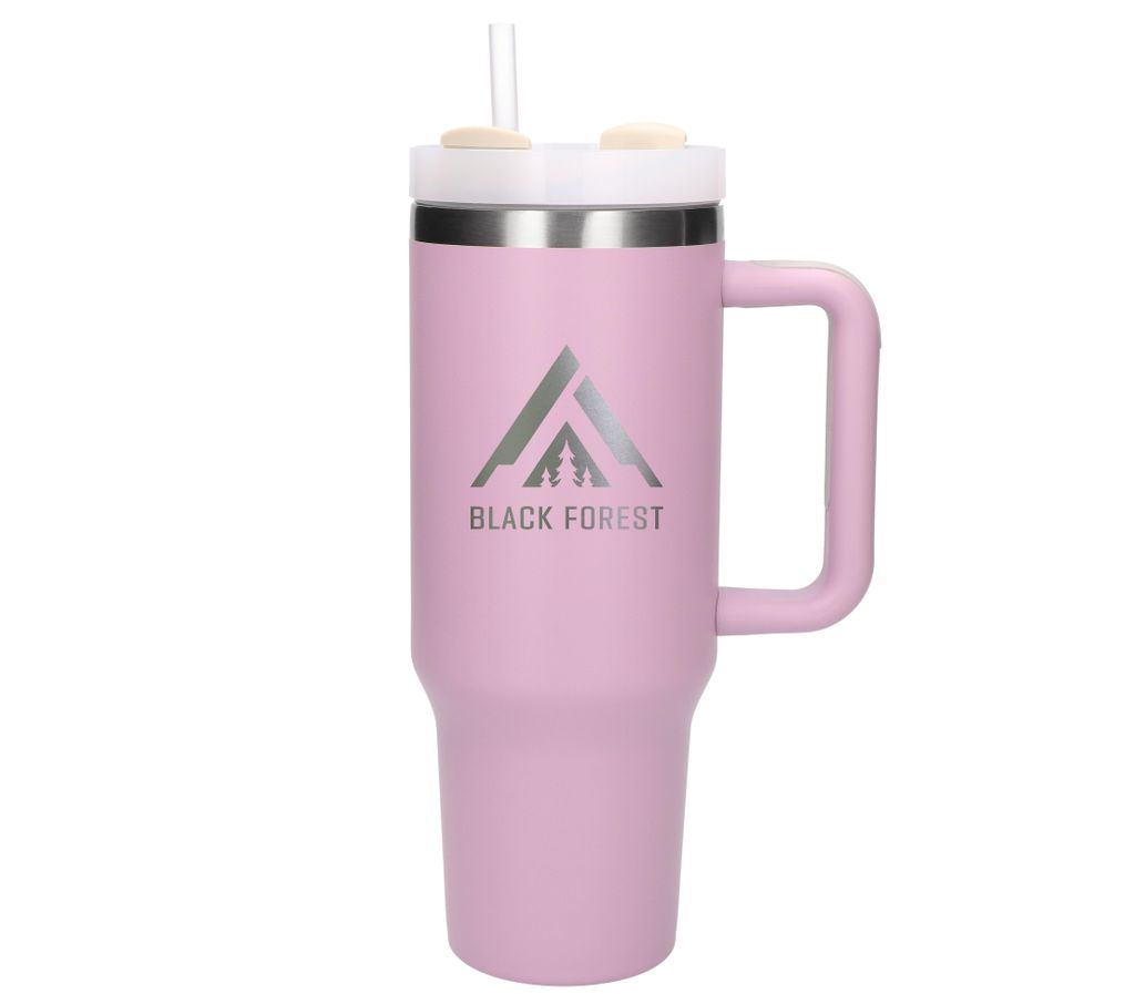 Black Forest Mug isotherme 1200 ml avec paille et poignée Image du produit 