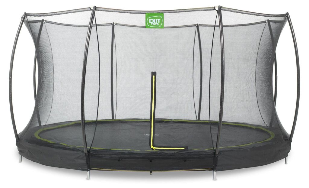 Trampolino EXIT Silhouette ø427 cm, con rete di sicurezza, Immagine del prodotto 