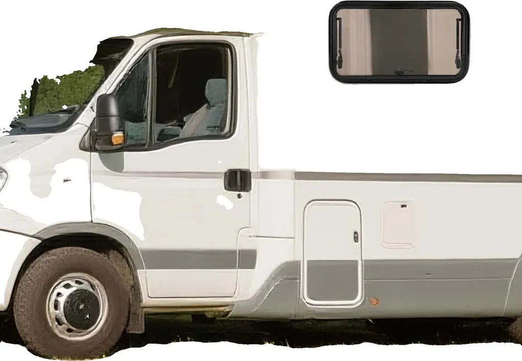 Baie projetante pour camping-car 700x400 mm avec moustiquaire intégrée