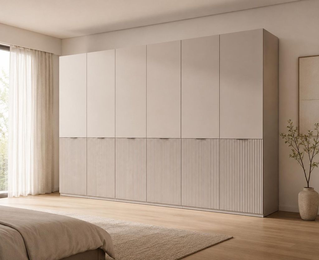 MOEBLO Drehtürenschrank Minewra Nova 300 cm, Produktbild 
