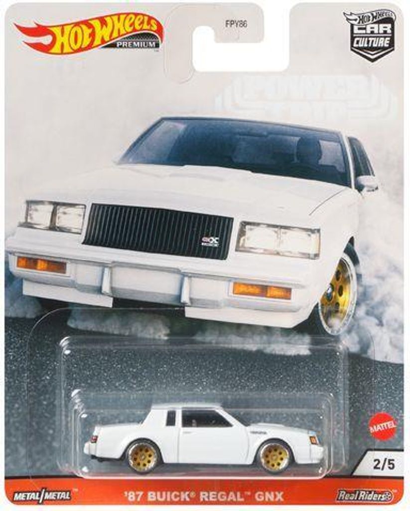 Hot Wheels FPY86-GJR02 Buick Regal GNX weiss Power Trip Produktbild 