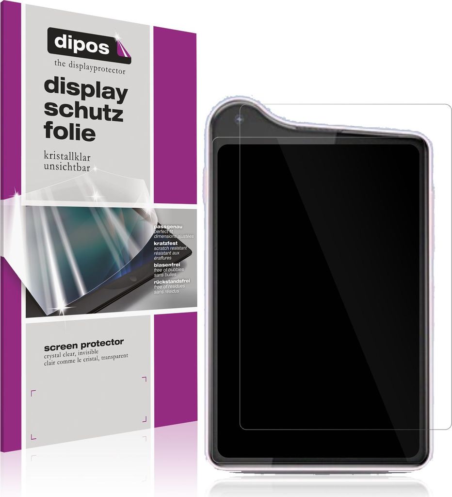 4x Schutzfolie für Xiaomi Qin K25 klar Displayschutzfolie Folie Display Schutz dipos