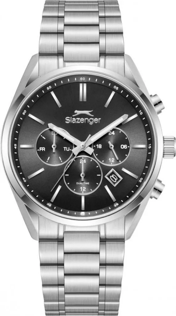 Montre Slazenger Argent SL.9.2493.2.04 - Finition Acier Inoxydable