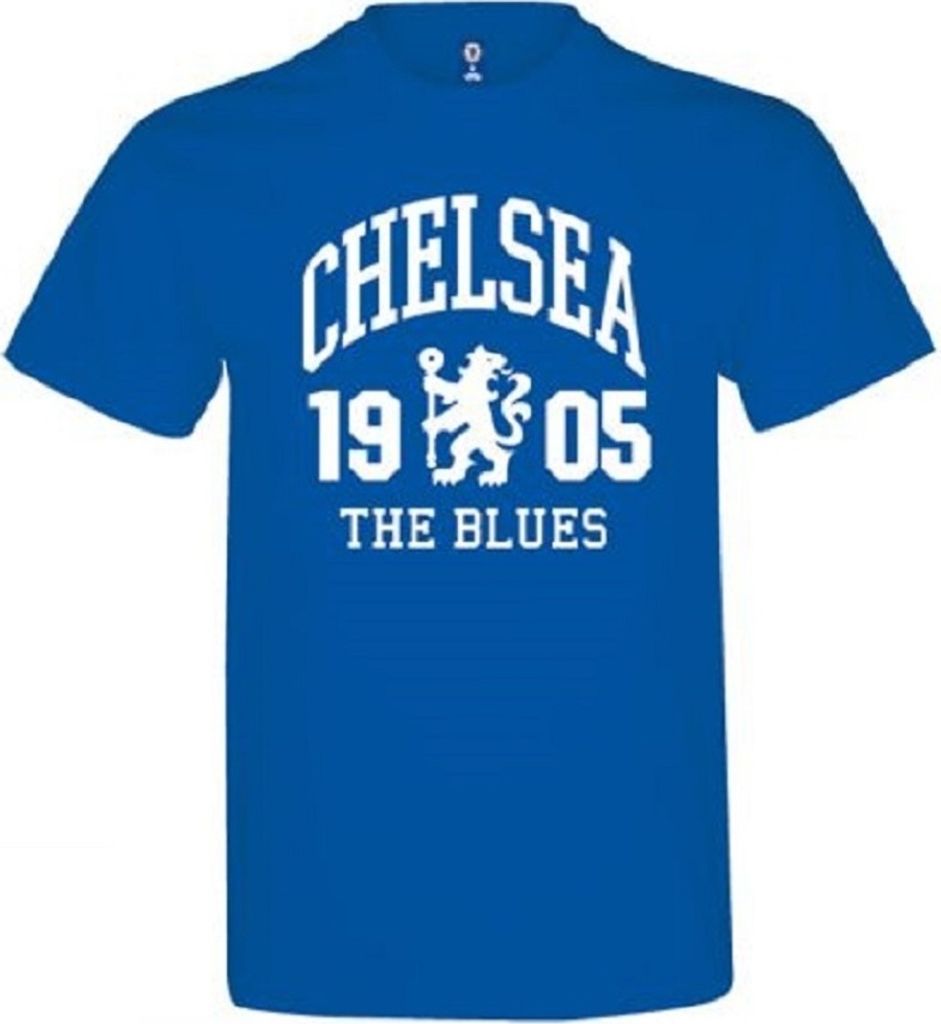 Chelsea Uni Erwachsene The Blues T-Shirt, Royalblau BS2034 (XL) (Königsblau)