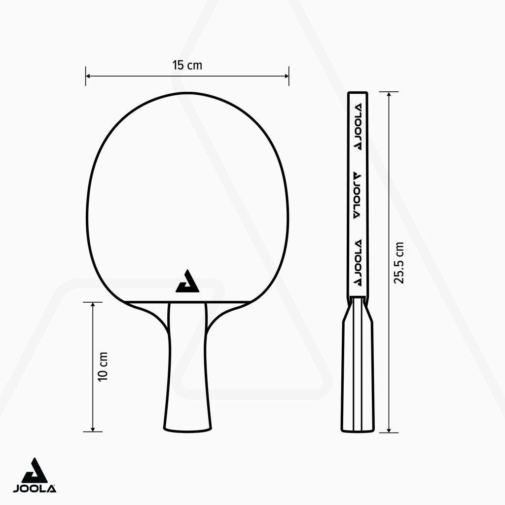 JOOLA pálka na stolný tenis Carbon Pro ITTF schválená pálka Obrázok produktu 5