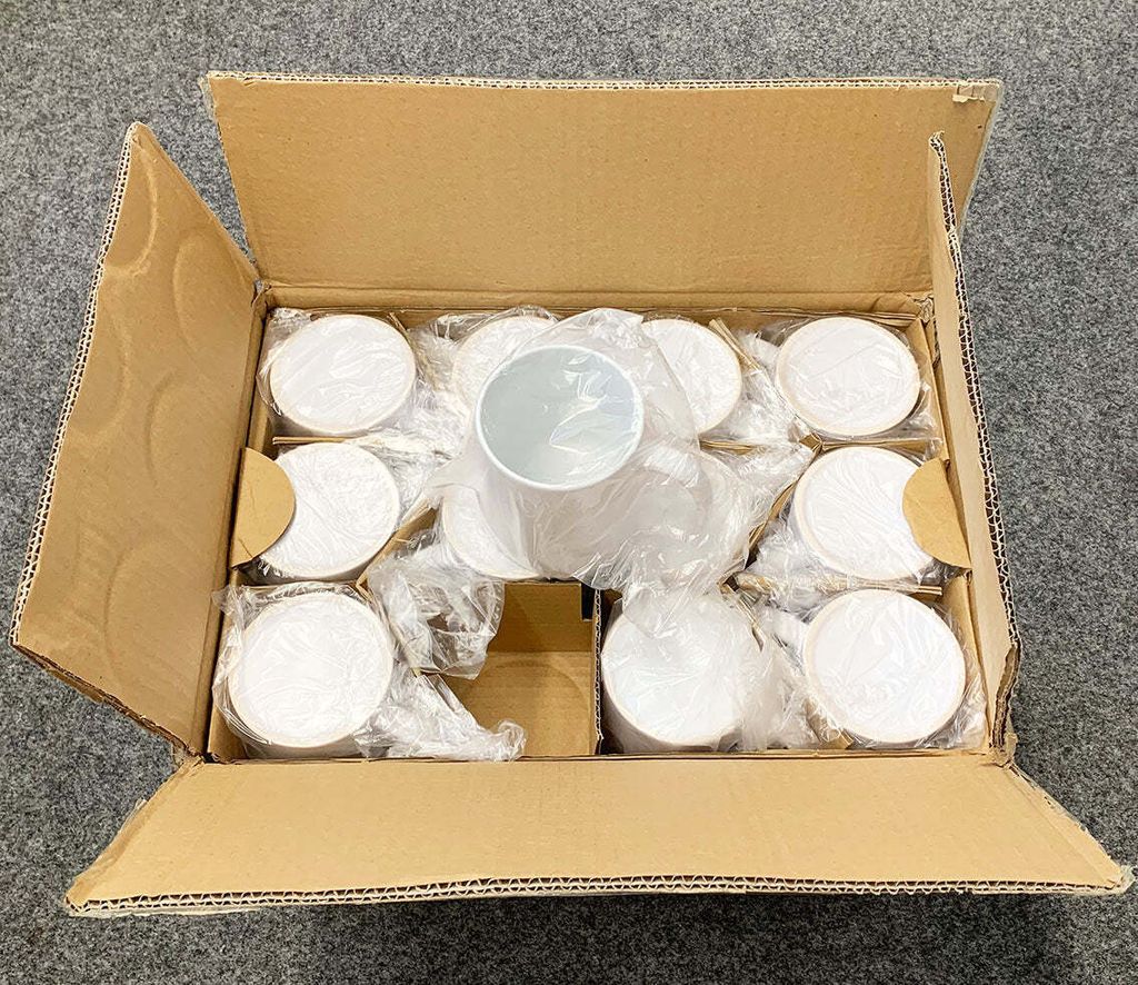 36 Tassen für den Sublimationsdruck / Rohling "SUPER WHITE" Produktbild 