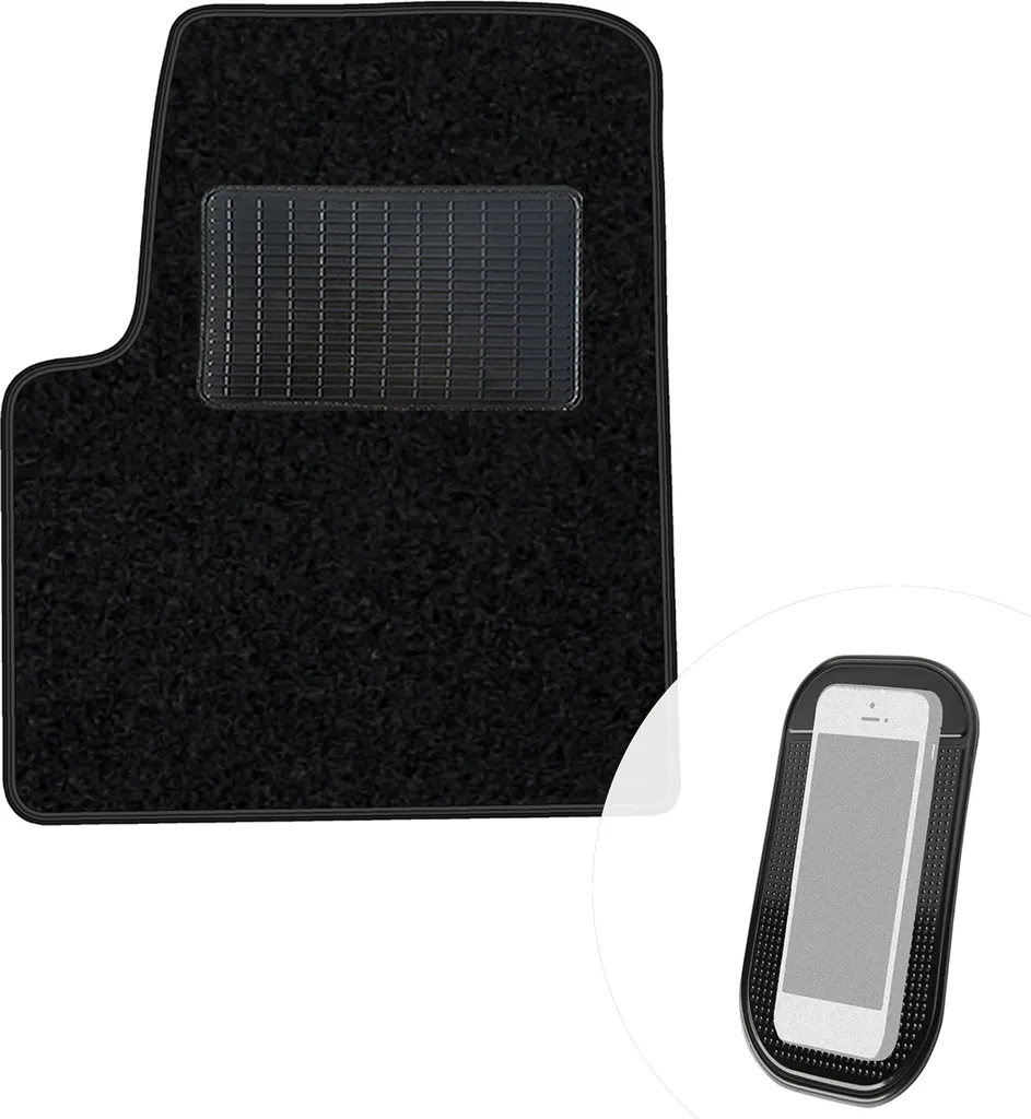 Tappetino Guida Renault Espace II 91-96 | moto-MOLTICO Velour Nero