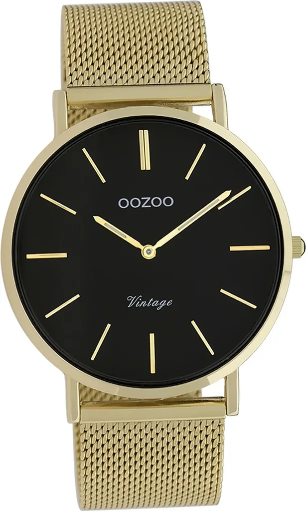 Montre de Soirée Homme Oozoo Vintage C9913A Dorée Cadran Analogique Chic
