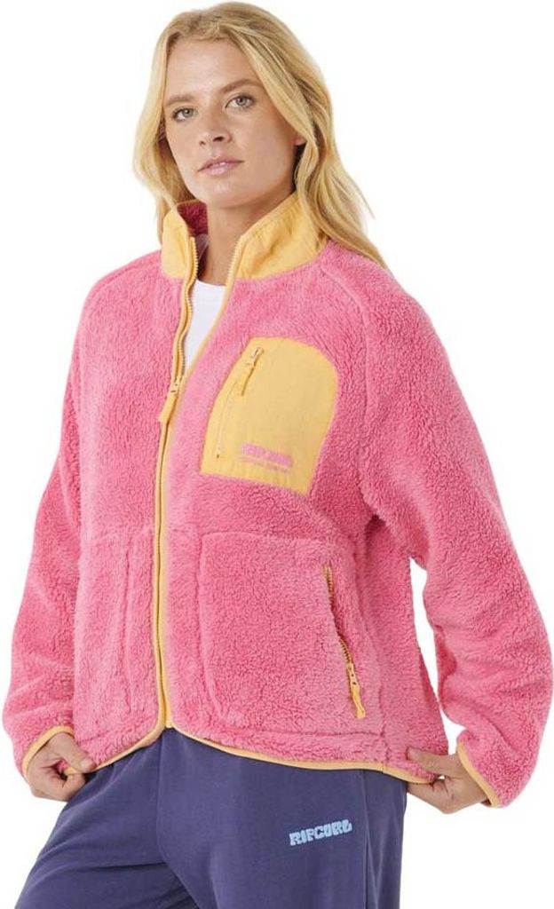 Rip Curl Shore Break Fleece Rosa L Frau Rosa L