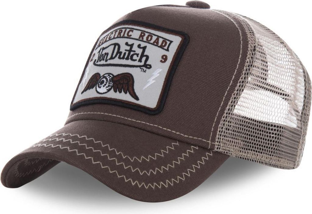 Von Dutch Trucker Cap Flying Eye brown Produktbild 