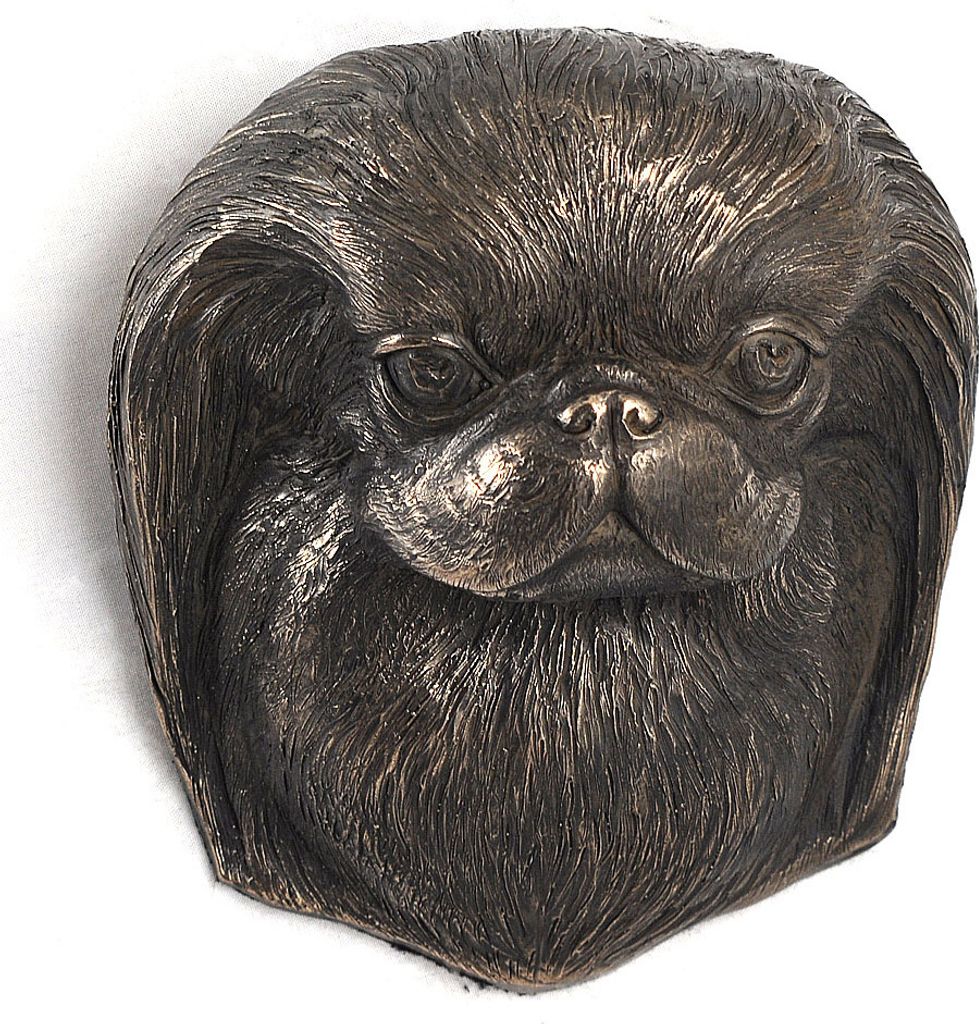 Japan Chin - Hundestatue, hängende Büste, einzigartige Dekoration für Hundeliebhaber der Marke Art-Dog