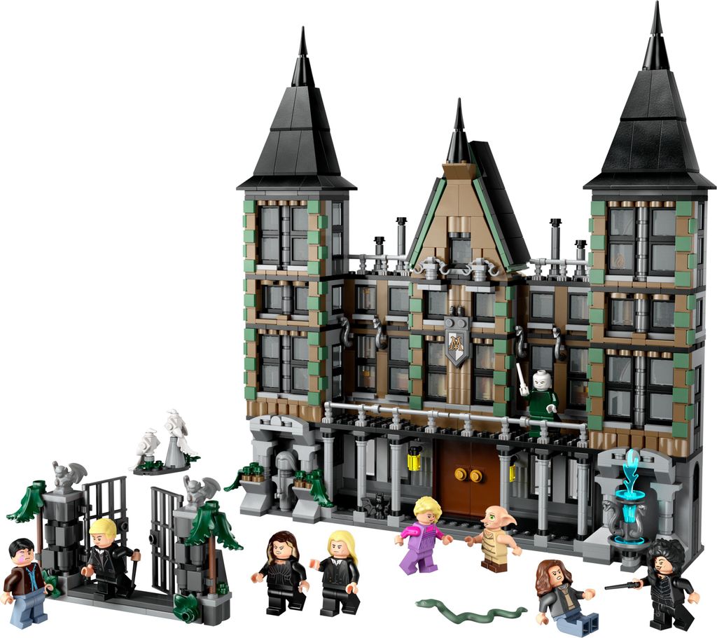LEGO Harry Potter: Landhuis van de familie Malfidus, Productafbeelding 