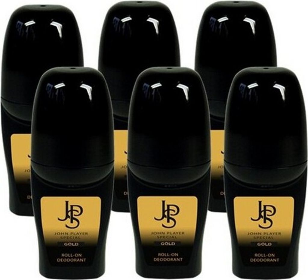 John Player Special Gold Deo Roll-On 6 x 50 ml
