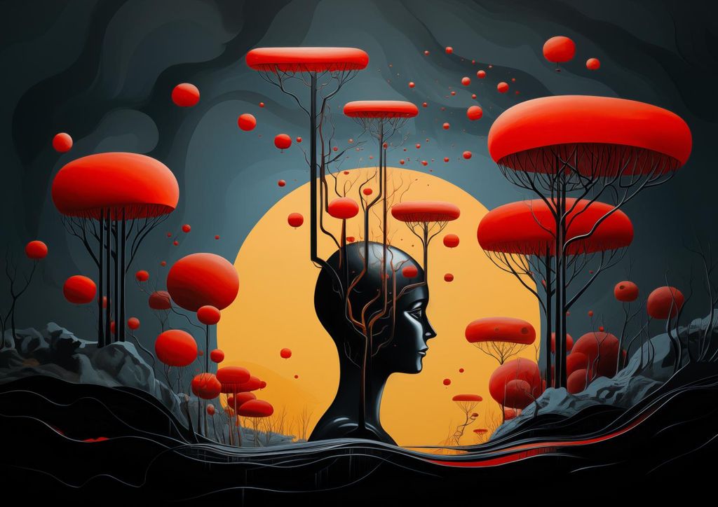 Plakat 29,7x21cm Gedankenformen