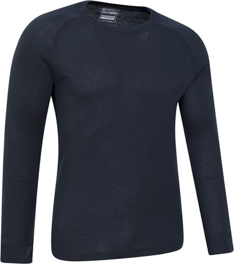 Mountain Warehouse - "Talus" Thermo-Top Rundhalsausschnitt für Herren Langärmlig MW1301 (4XL) (Weiß)