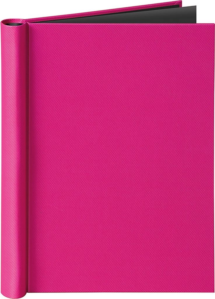 Klemmbinder A4 Karton pink Packung mit 10 Stück
