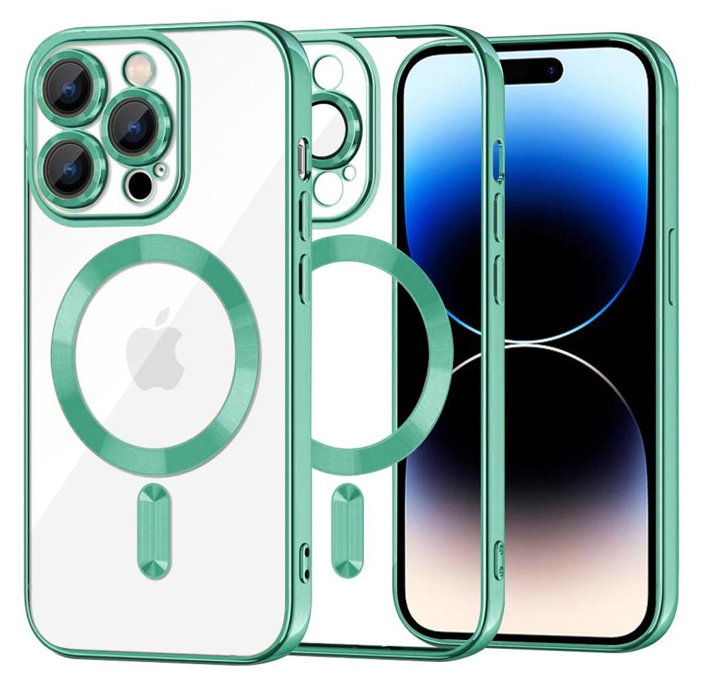 Techsuit Luxury Crystal Back Cover Hülle mit MagSafe für Produktbild 