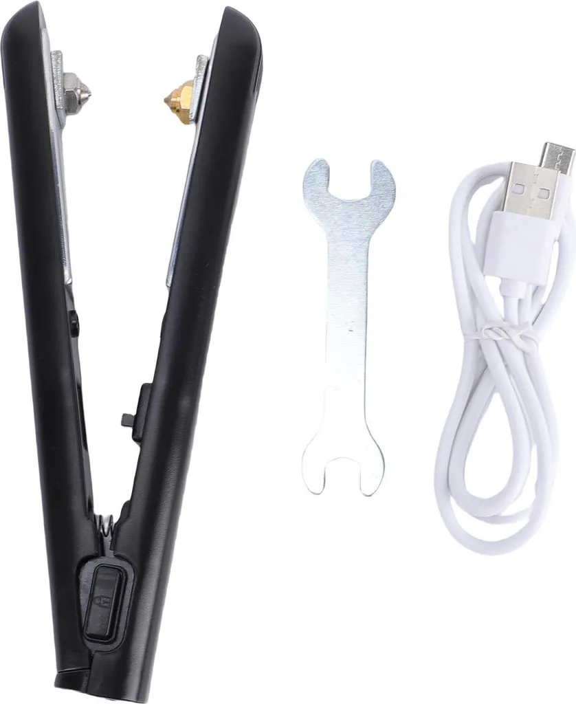 Pince à chaud pour œillets de badminton USB - Outil de pose thermique