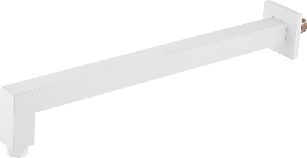 Brausearm Montagearm 04E in Weiß Matt - 37,5 cm