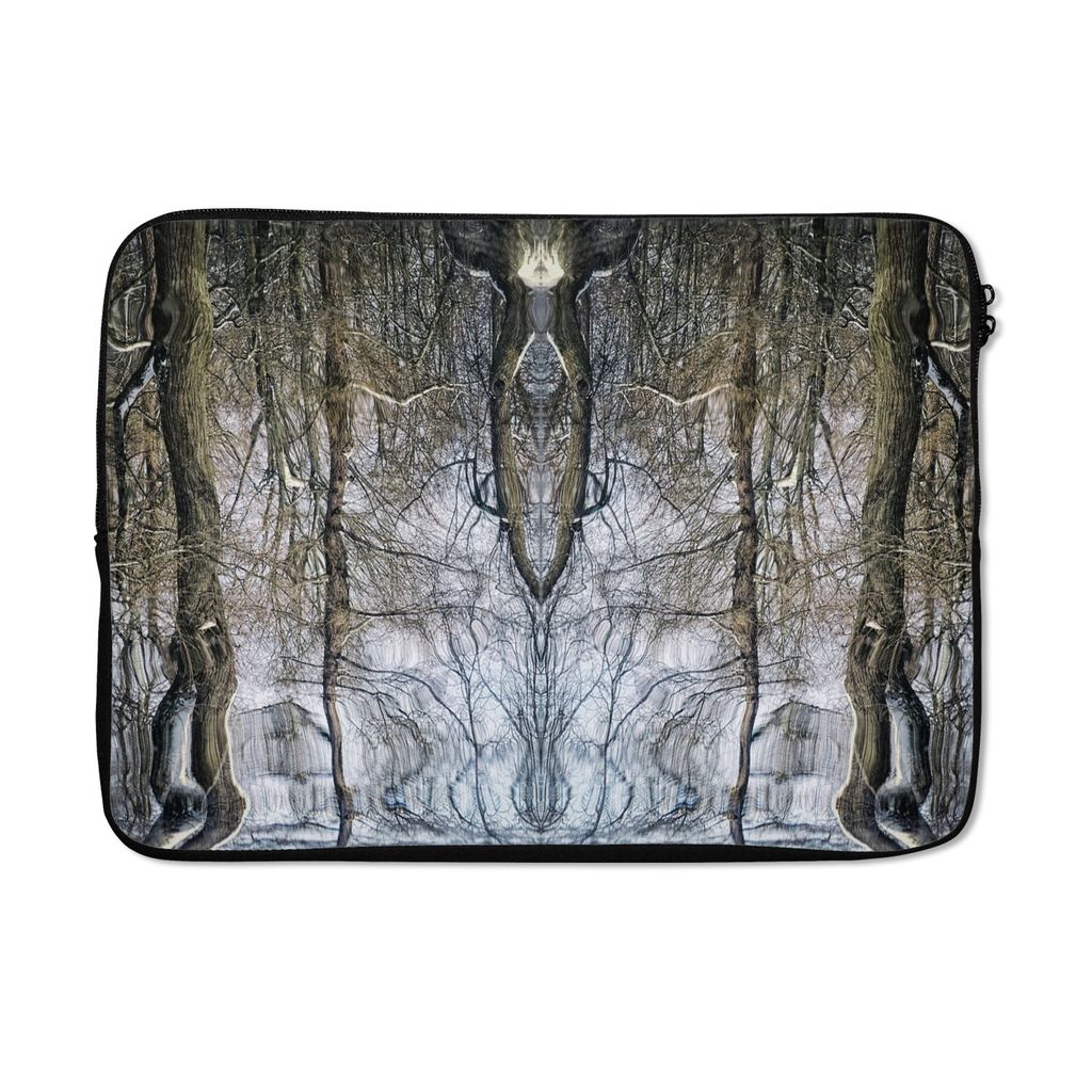 MuchoWow Laptop Hülle 14 ZollBaum - Kunst - Psychedelisch Laptoptasche - Laptoptasche - Stoßsicher - Schutzhaube