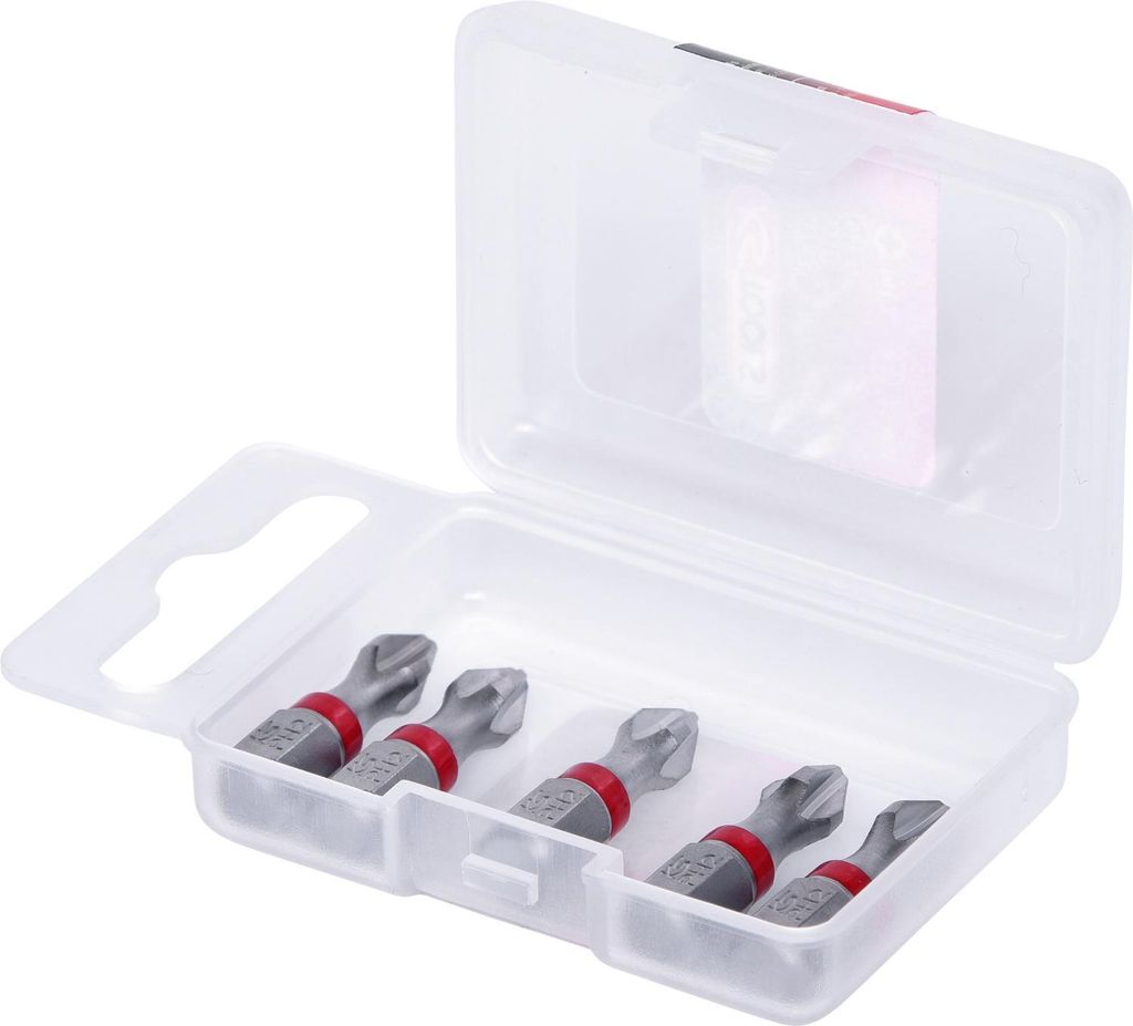 KS Tools 1/4 TORSIONpower Bit, 25 mm, PH2, 5er Pack