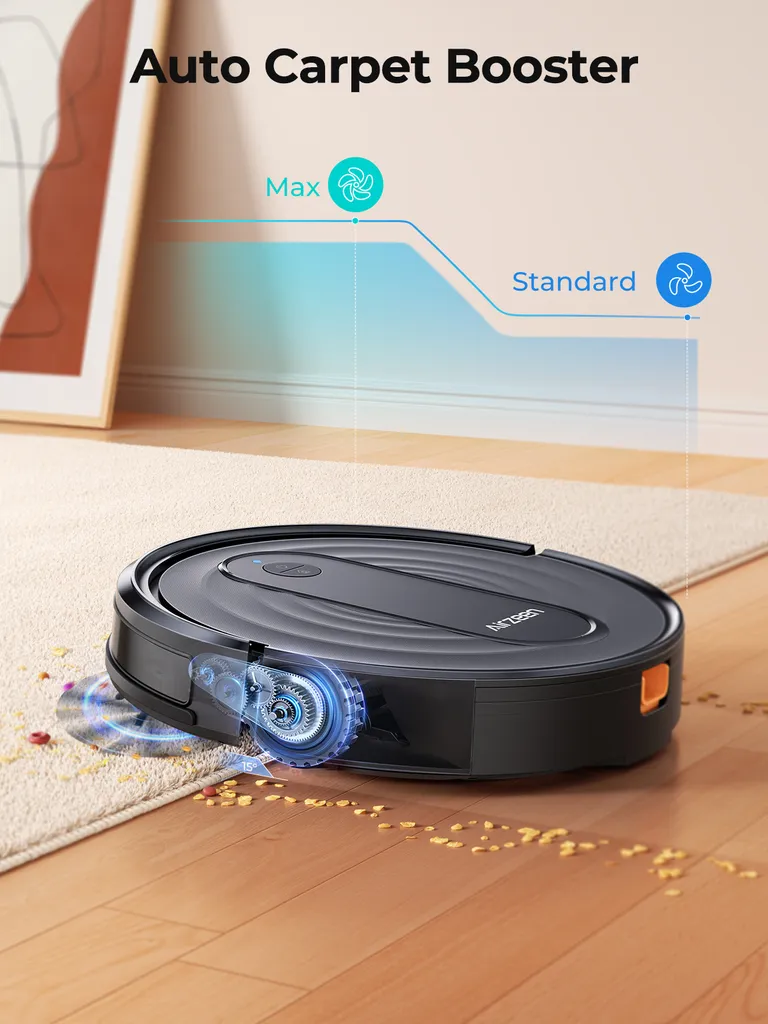 Robot aspirateur laveur polyvalent avec programmation intelligente - 5