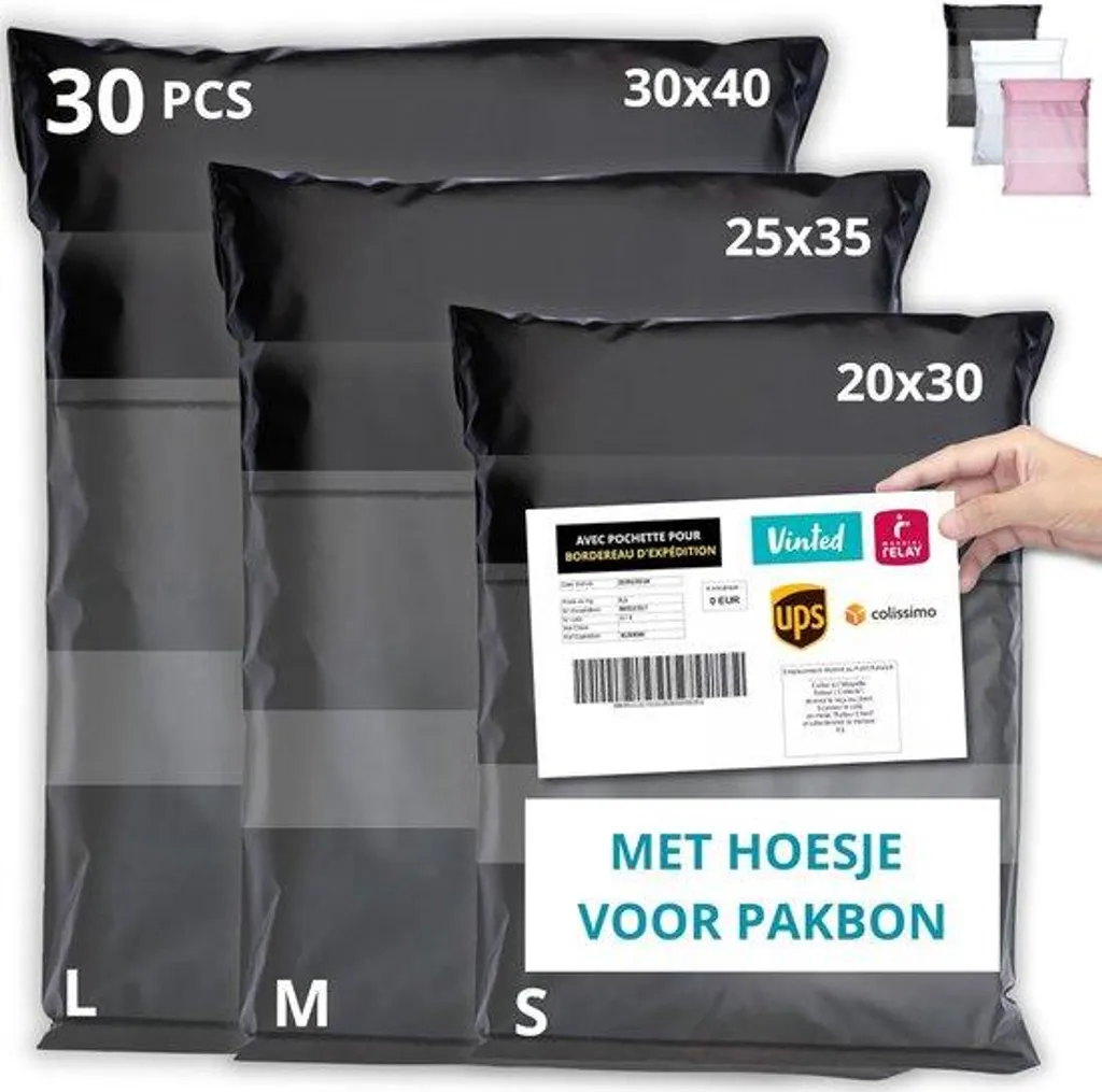 Finissez-en avec l'humidité : 30 sacs étanches vêtements en plastique