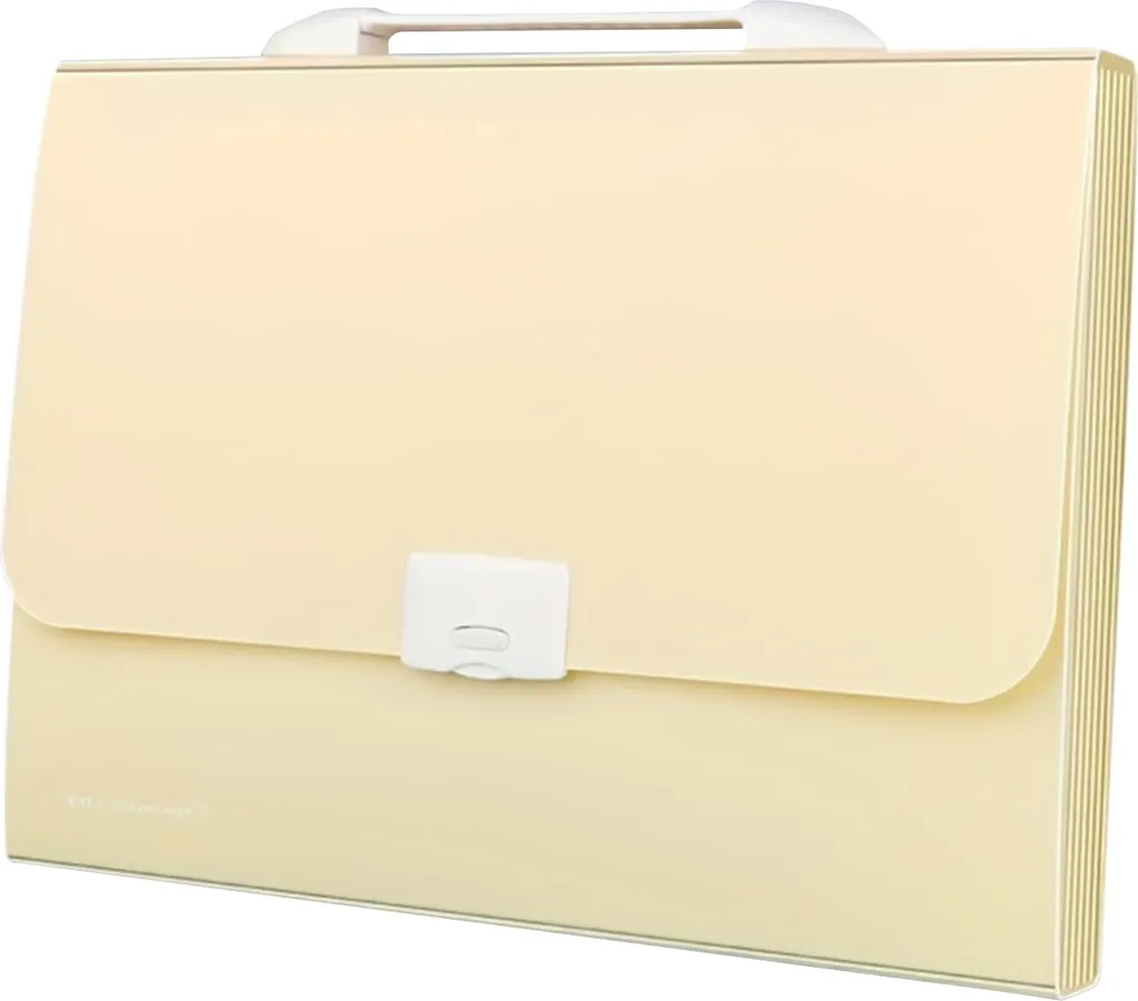 Organizer Documenti a Fisarmonica A4 13 Tasche Giallo - Spedizione Rapida