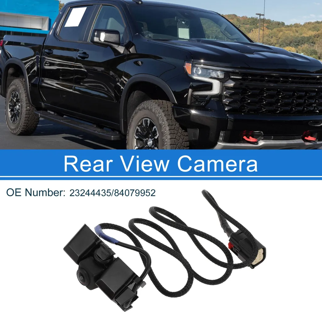 Caméra de Recul HD Étanche IP68 pour Chevrolet Silverado 1500 2017