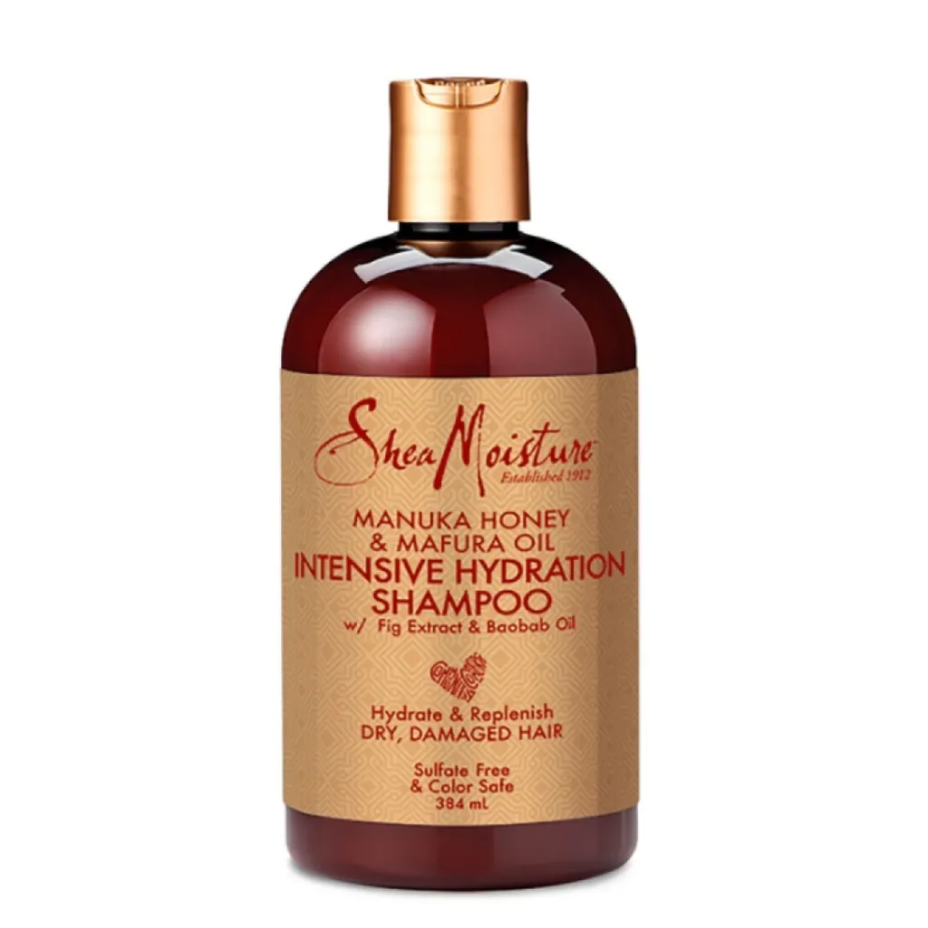Shampooing Hydratant SheaMoisture pour Cheveux Bouclés et Frisés 384ml