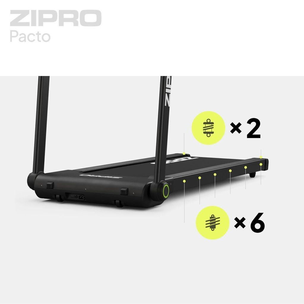 Zipro Pacto iConsole+ klappbares Laufband | breite Produktbild 4