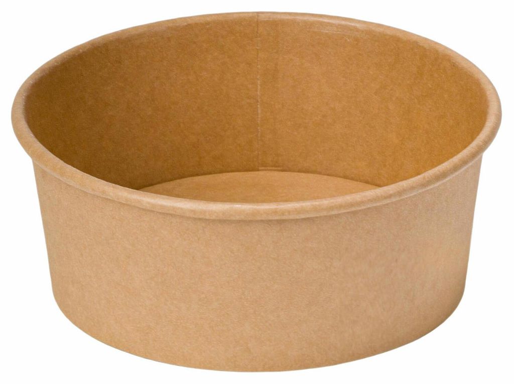 50x Salatschalen  500 ml aus Kraftpapier braun Produktbild 