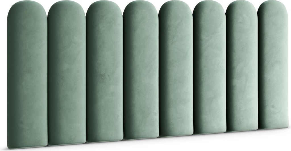 Polsterpaneel ovales WANDPOLSTER Wandkissen Bettkopfteil Produktbild 