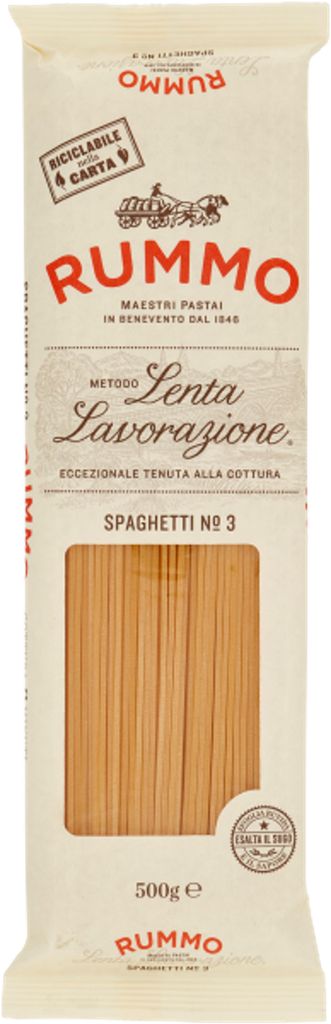 Spaghetti n°3, marque Rummo, 500 g Image du produit 