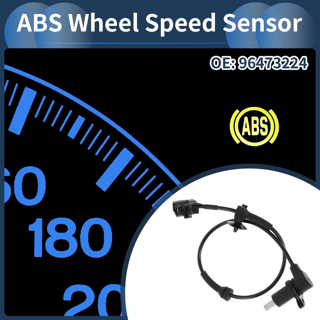 ABS Raddrehzahlsensor hinten links ABS Sensor Antiblockiersystem Sensor Nr. 96473224 für Chevrolet Aveo 2004-2011