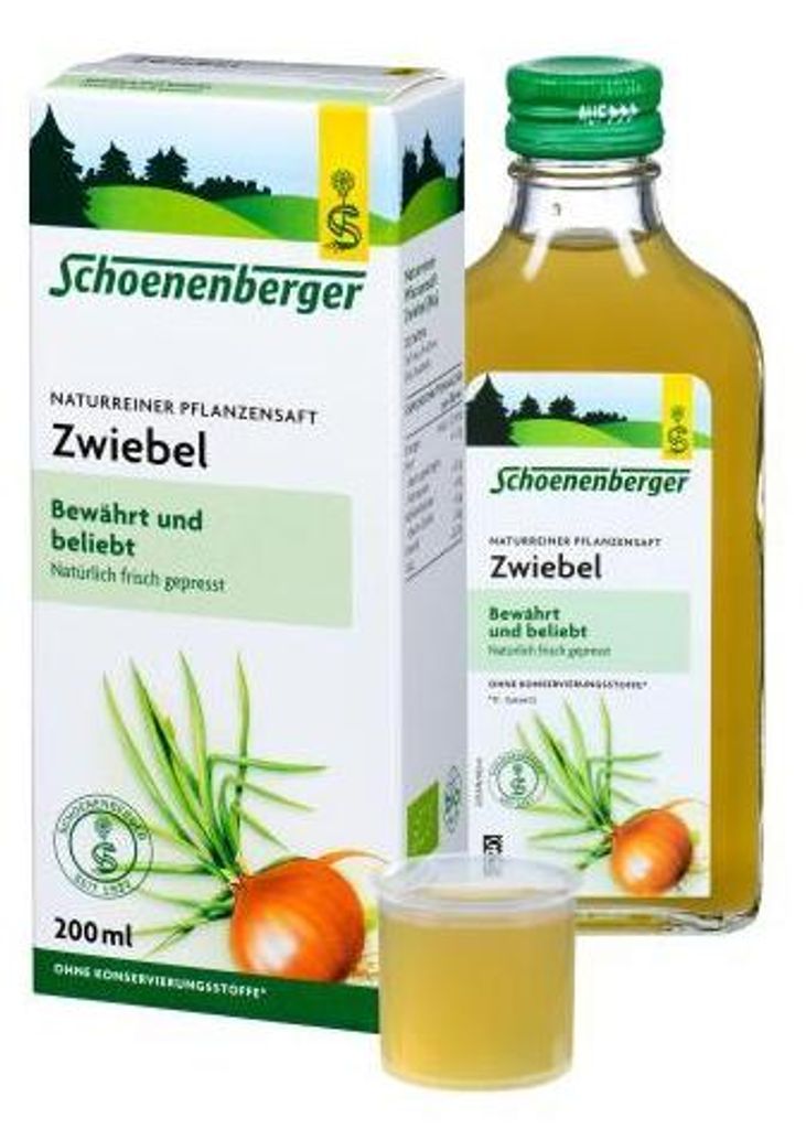 Schoenenberger Succo di cipolla naturale puro 200 ml Immagine del prodotto 
