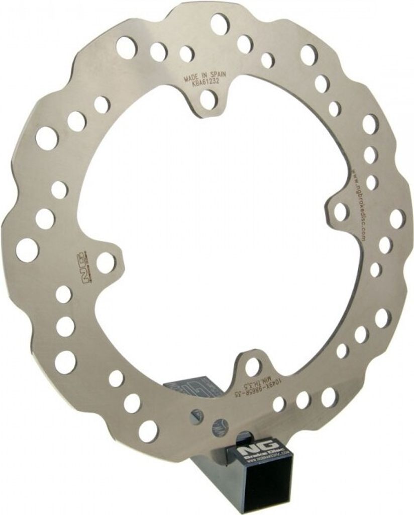 Bremsscheibe Wavy NG 1049X - 240 / 122 / 4mm 4 Loch für Suzuki RMX Z RM-Z, Honda CR R 125 - 450 ccm Bj. 1995 - 2018