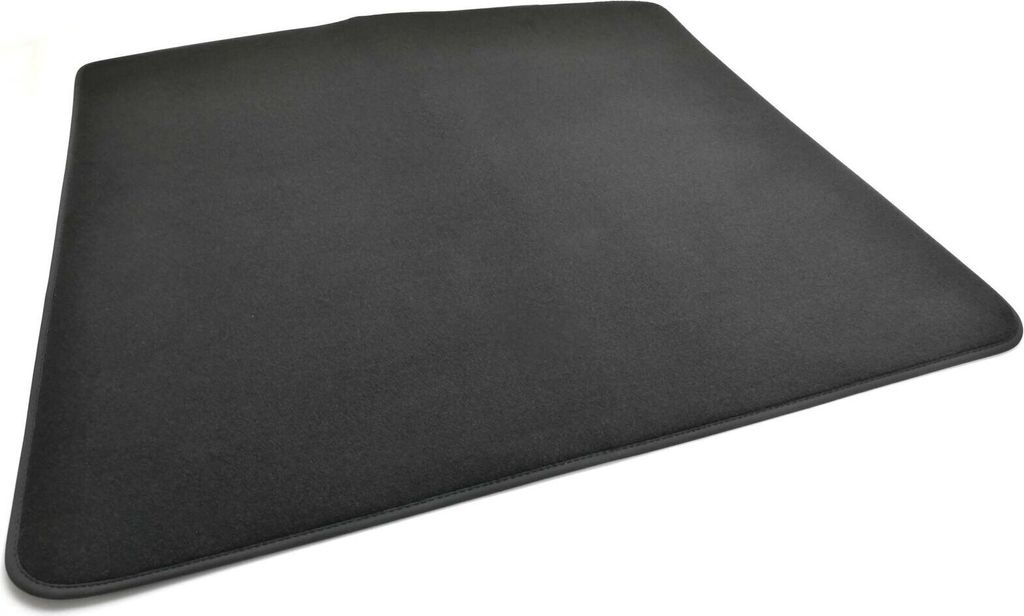 Kofferraummatte passend bei Audi A6 Avant C5 4B (1998-2004) Automatte Matte Teppich Velours Schwarz
