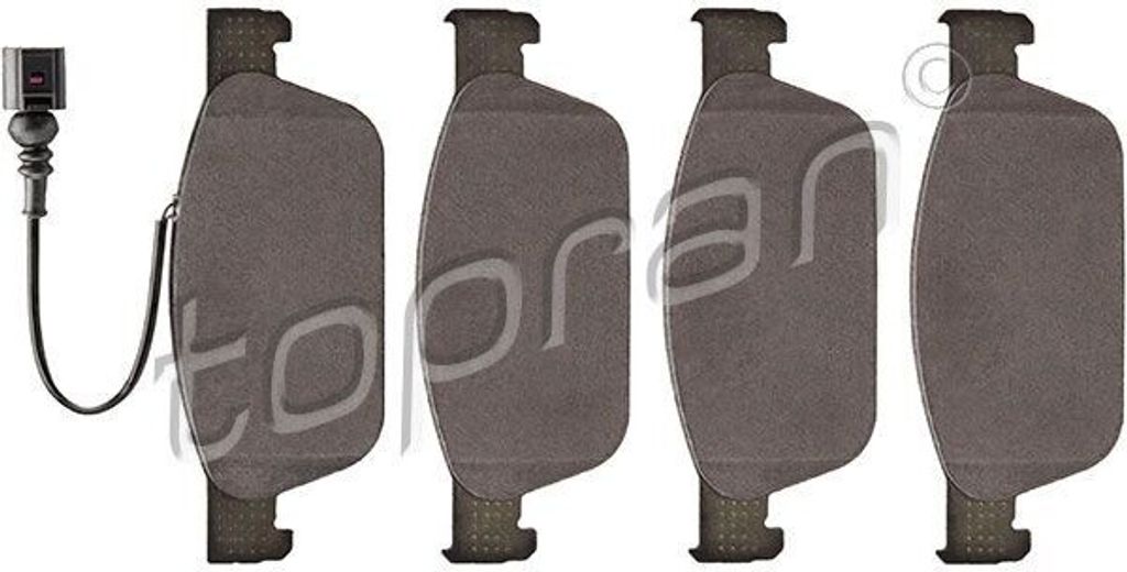 TOPRAN Bremsbeläge Satz Vorne Bremsklötze für VW Transporter V Bus (7HB, 7HJ, 7EB, 7EJ, 7EF, 7EG, 7HF, 7EC) 114 855