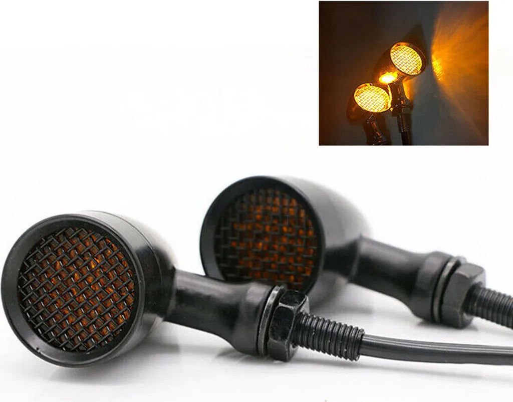 Indicatori Direzione LED Moto CNC Proiettile - Eleganza e Luce