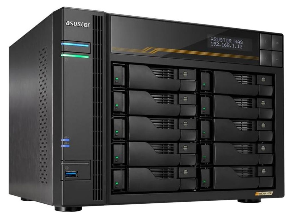 Asustor Lockerstor 10 Gen3 AS6810T 10 Bay